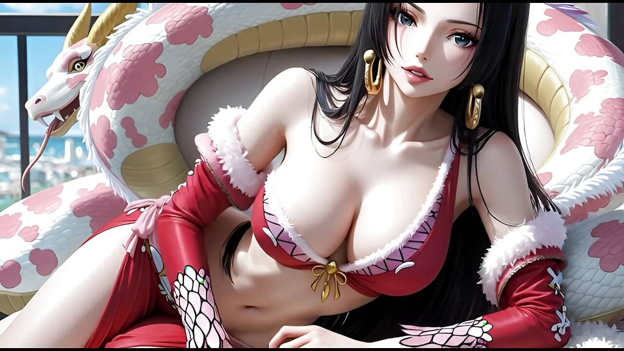 Boa Hancock Sensuel Drilleri - Piratkejserinde Hot Bikini