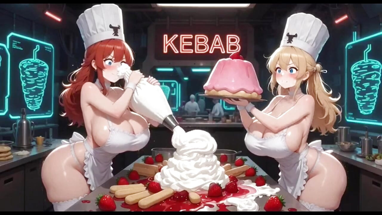 Komik aşçı videosu, ai animasyon