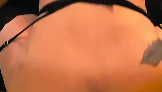 Head Banging Ahegao Girl Twerks on Huge Cock Until It Explodes!