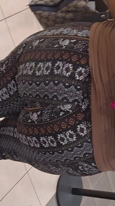 Bag Hendes Store Røv N Smukke Fødder N Blå