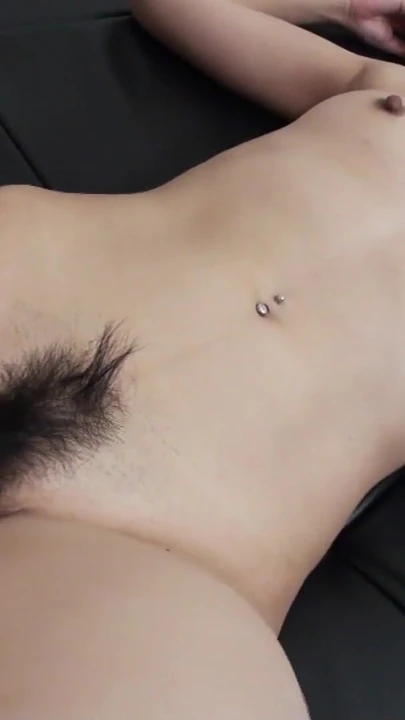 Unforgettable moment from "Cum In Her Hairy Asian Pussy With The Boner"