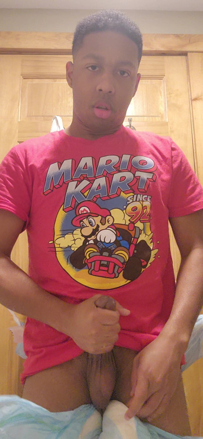 Nerd goza na fralda