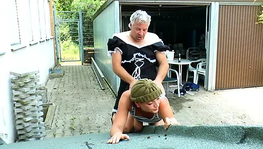 Geile Hausfrauen, Doppelpenetrationsorgie