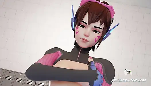 Gwen'in cezalı millerle Noel seksi - 4k oyun