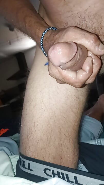 Surprise masturbation before naptime
