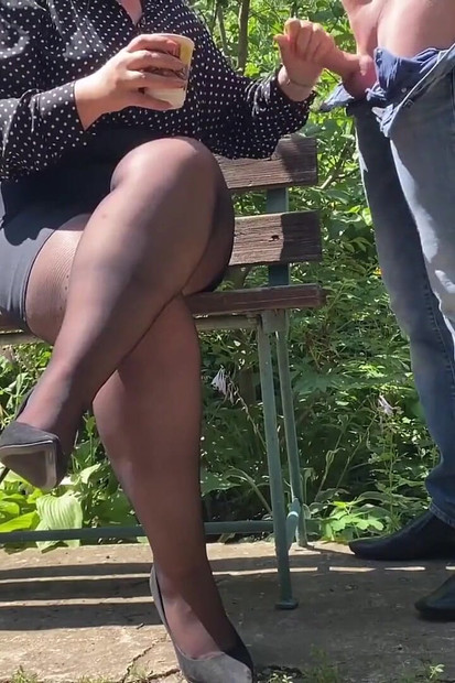Mature MILF Loves Morning Coffee with Fresh Cum