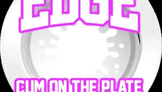 AUDIO ONLY - Edge cum on the plate eat it JOI cum countdown