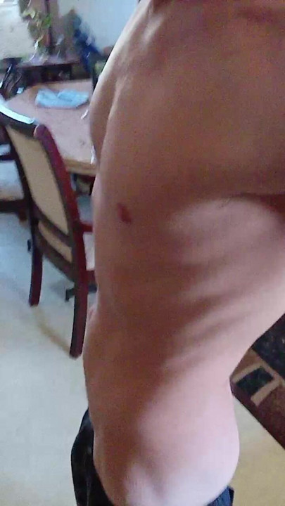 Showing of my bubble butt. Or trying to