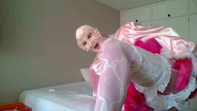 Pink Satin Sissy