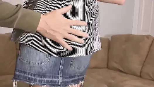 Erwischt, vollbusige mädchen, szene 2_busty blonde MILF will eine ladung in ihre muschi und mund