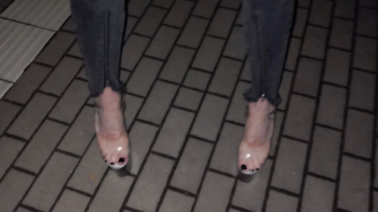 I wear high heels in public