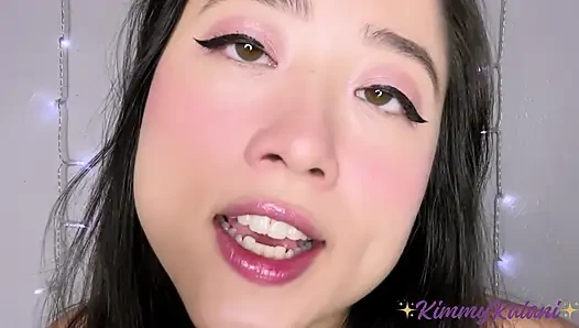 Yüzüme boşalmanı istiyorum -asmr 31 talimatı- kimmy kalani
