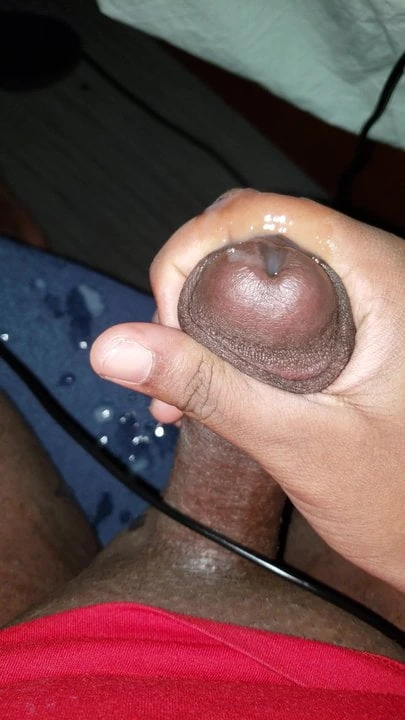 Cum stuck inside of BBC