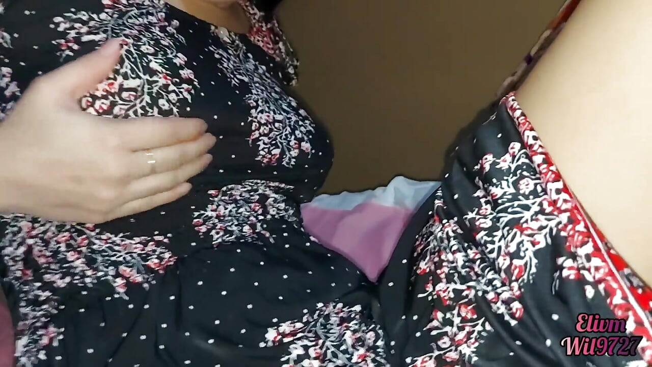 The Stepsister Is Without Panties in Her Bed