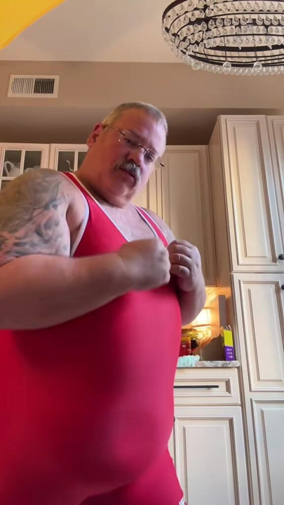 Big grandpa chub bear