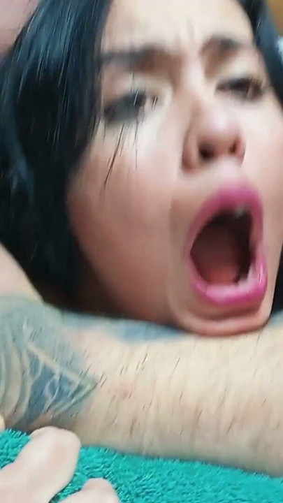 Painful anal sex after a massage from my stepfather | Clip 1