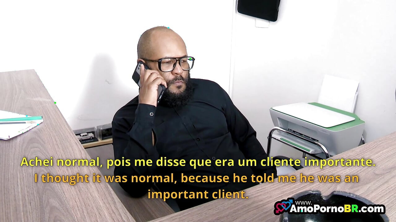 My wife didn't answer me because she was an important customer