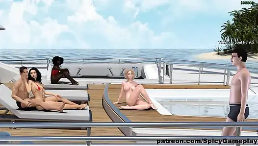 Приключения Вилли D: сексуальные телочки на большой яхте, эпизод 100