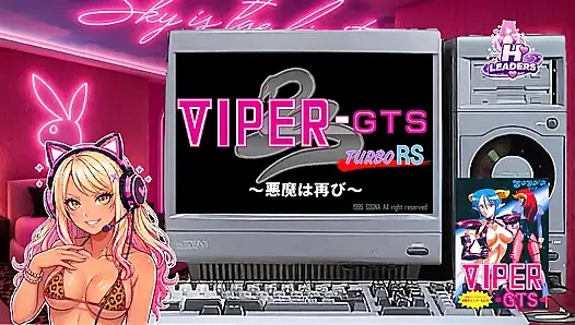 Playing the Hentai game "Viper GTS"
