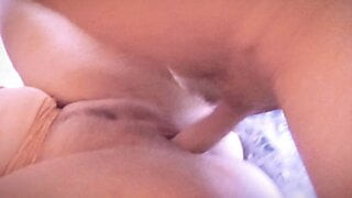 Horny Stepsister's Pussy Drilled by Stepbrother When Parents Were Resting In Another Room