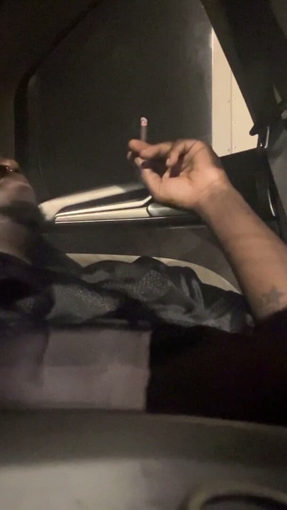 Smoking While I Jerk My Dick To The Music | Clip 1