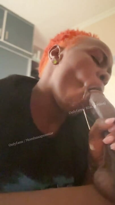 Mamada que me hizo reventar y ordeñar la boca de Blackminaj (exclusivo)