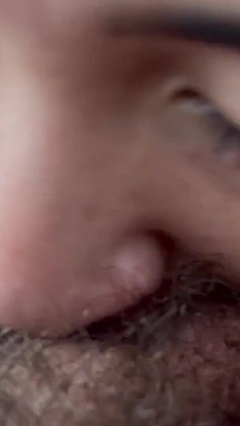 My Little Hairy Clit Is Sucked POV