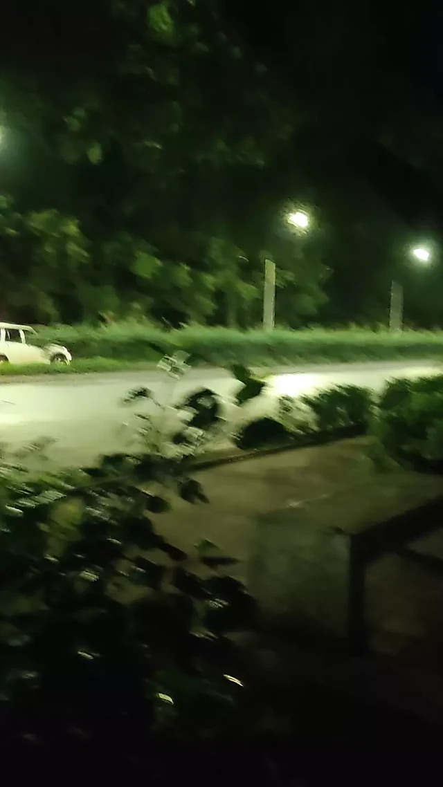 Walking naked on the road