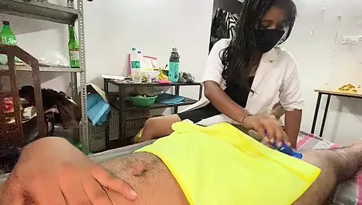 Big Ass Nurse Lets Her Patient Cum in Her Ass When the Doctor Leaves- Pinki Didi