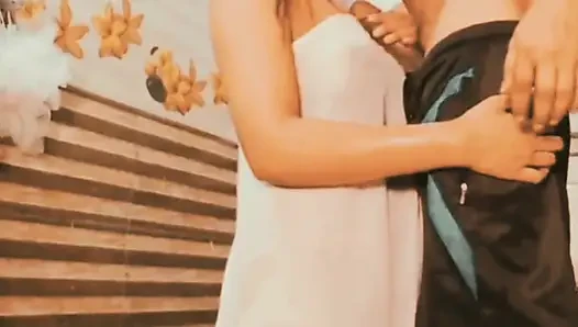 Young college student bathroom risky homemade sex video