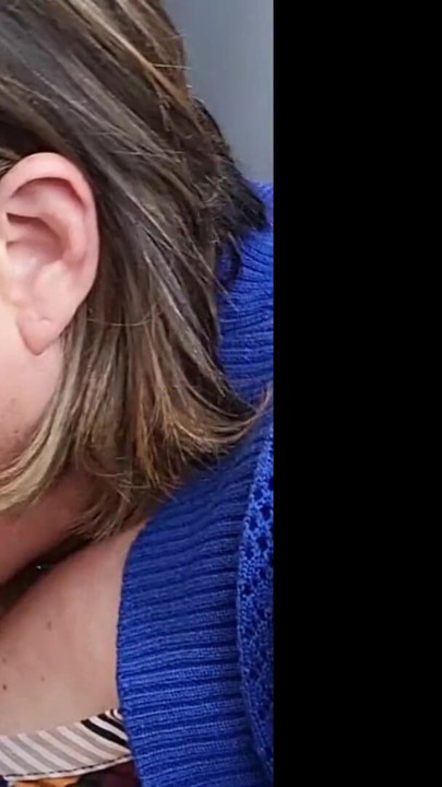 She rides a dildo then sticks his cock in her mouth until he cums | Clip 1