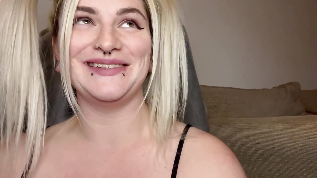 Cute Girl Eats Until She Gets Stuck