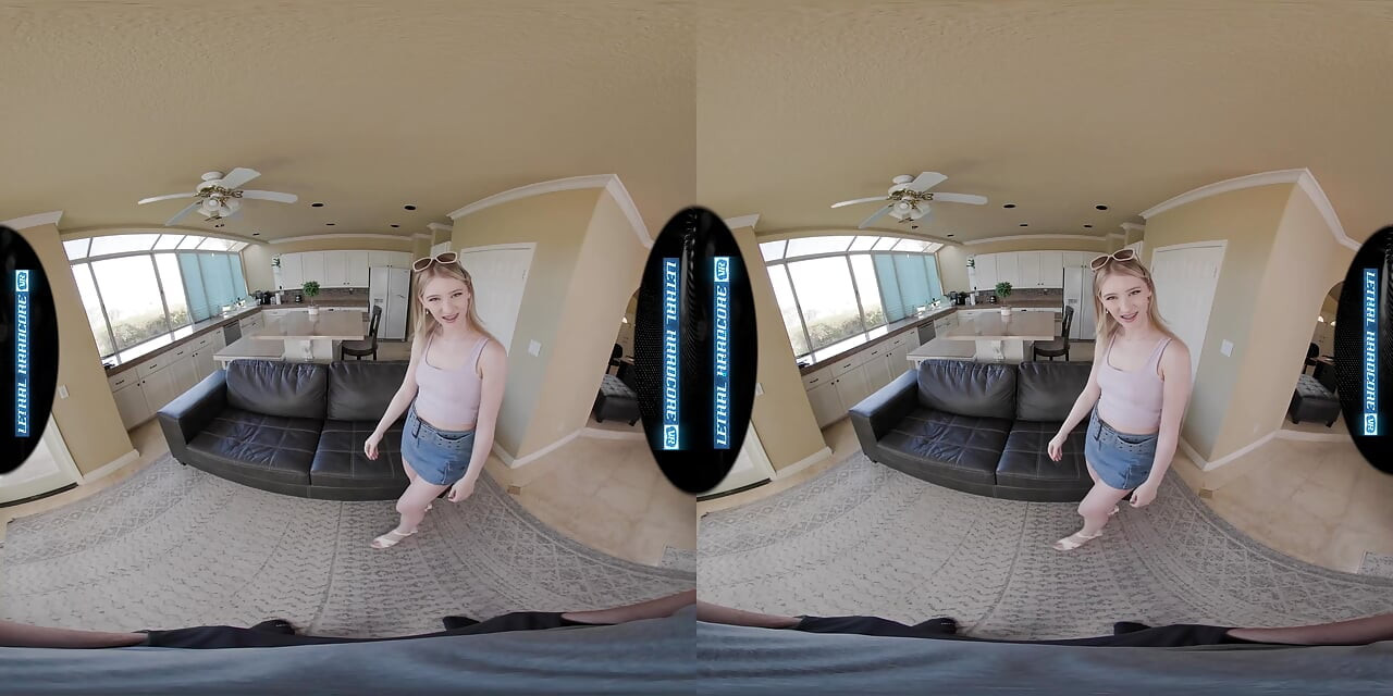 LETHAL HARDCORE VR - Cute Natural Busty MELODY MARKS Fucks You After Perfect Date