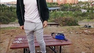 Jerking in a park