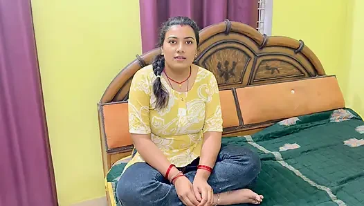 Genç üvey kız kardeşim yanlışlıkla bana çıplak fotoğrafını gönderdi, bundan faydalandım ve üvey kız kardeşimi siktim, tam Hintçe viral video