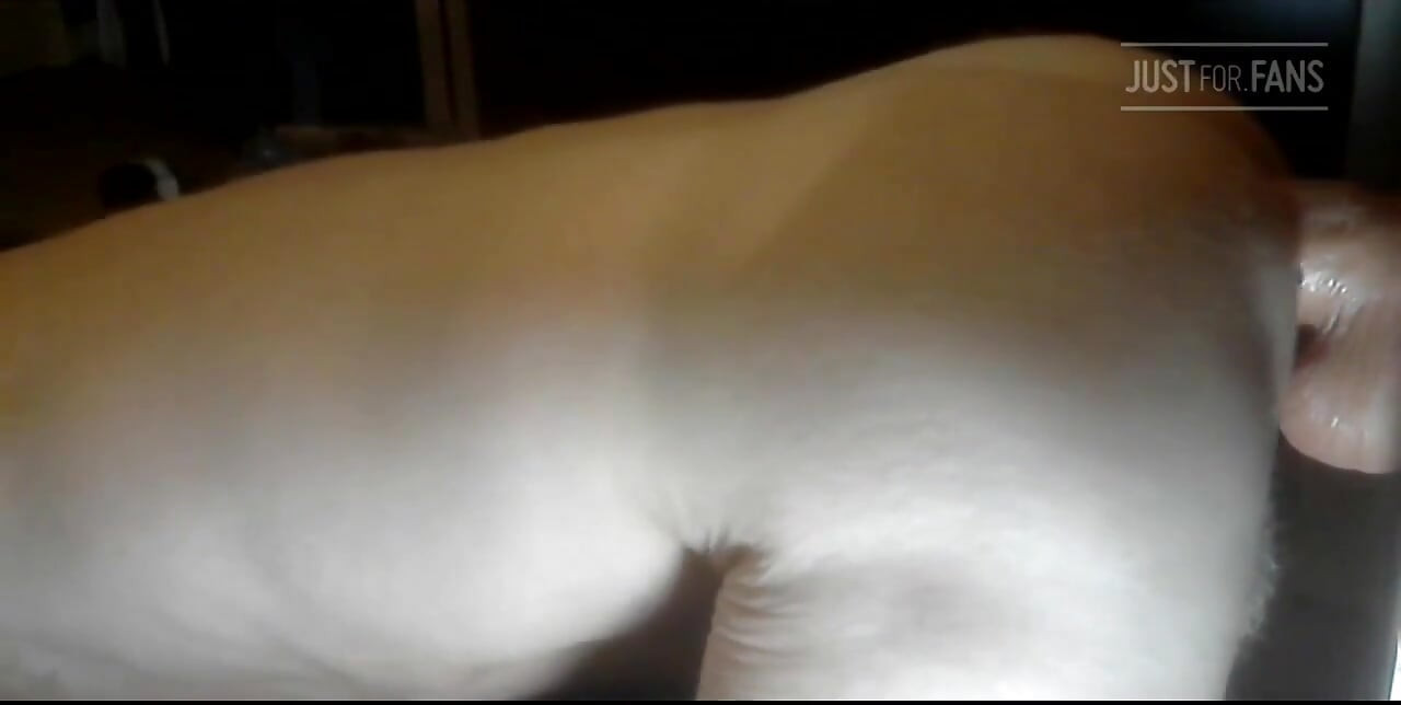 10 Inch Dildo Balls Deep in My Ass