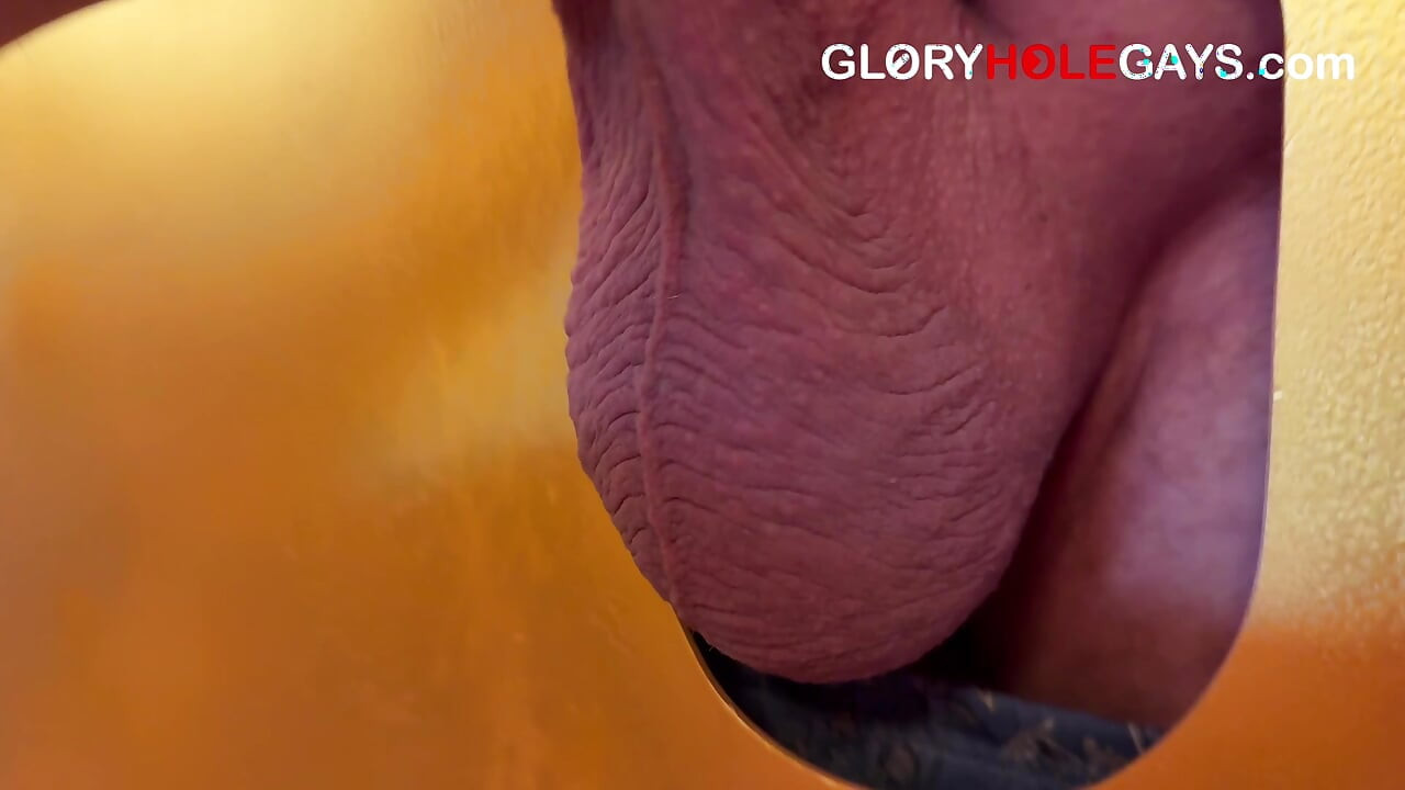 Big-balled Stepdaddy at the Gloryhole - Raw, Hung, Ruthless