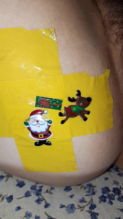 Delia shows you a porn christmas gift
