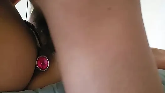 Scar Fucks Jasmine's Face and Gives Her a Creampie!