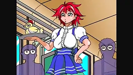 Hentai Asian girl gets more than a train ride