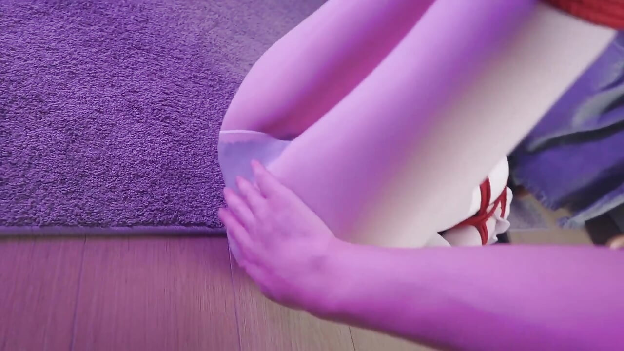 Ms20-a Girl Wearing White Stockings Was Brought to Orgasm by a Vibrator and Had Her Feet Tickled