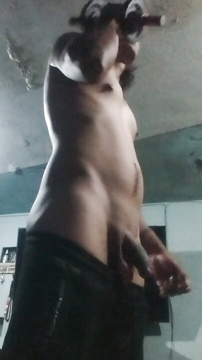 Stepdaddy Exercises Almost Naked