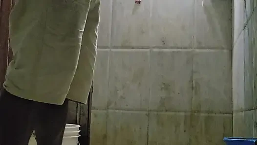 I made a video for you of me taking a shower with my big cock