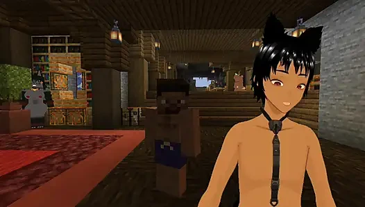 Minecraft Sexcraft The Jenny Mod  - Seeing what Cassie has to offer with her massive tits