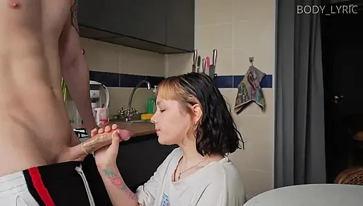 Vibey morning sex between two neighbors