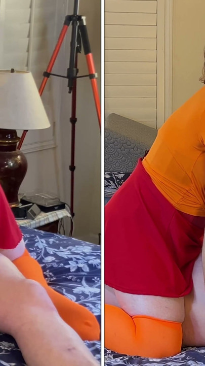 Granny Carmen's Velma Dinkley: Cock Sucking, 2 Position Fucking Creampied Sleuth Shut 63025CAMS1245M | Clip 1