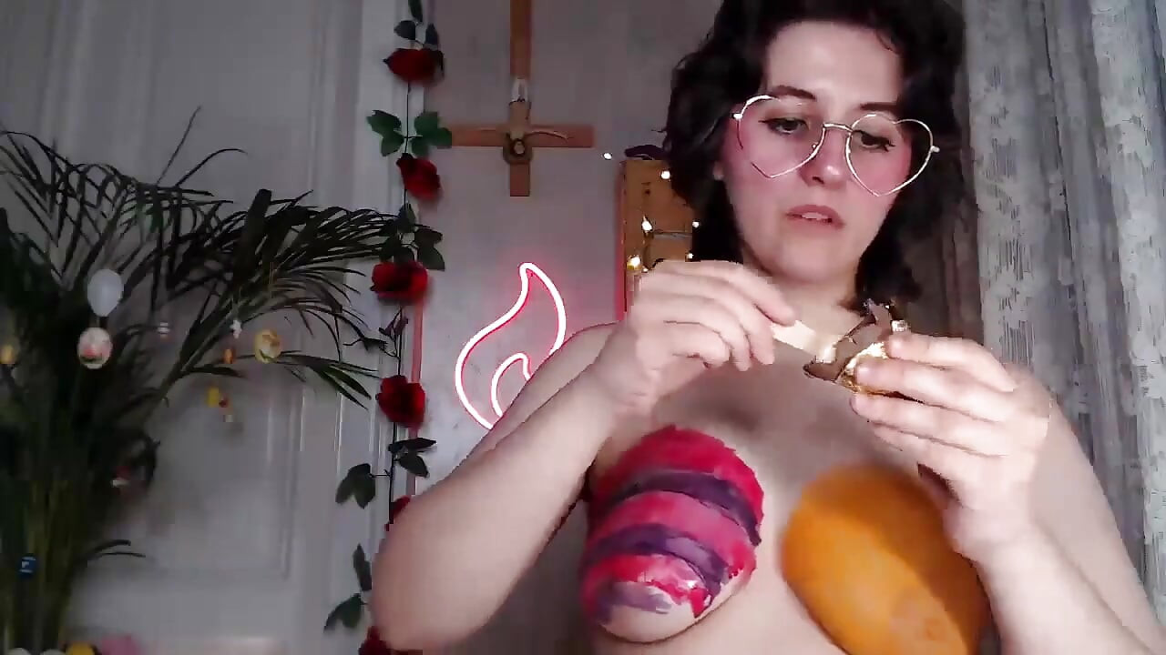 Big Natural Tits Colored for Easter