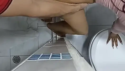 Hot Action in the Toilet
