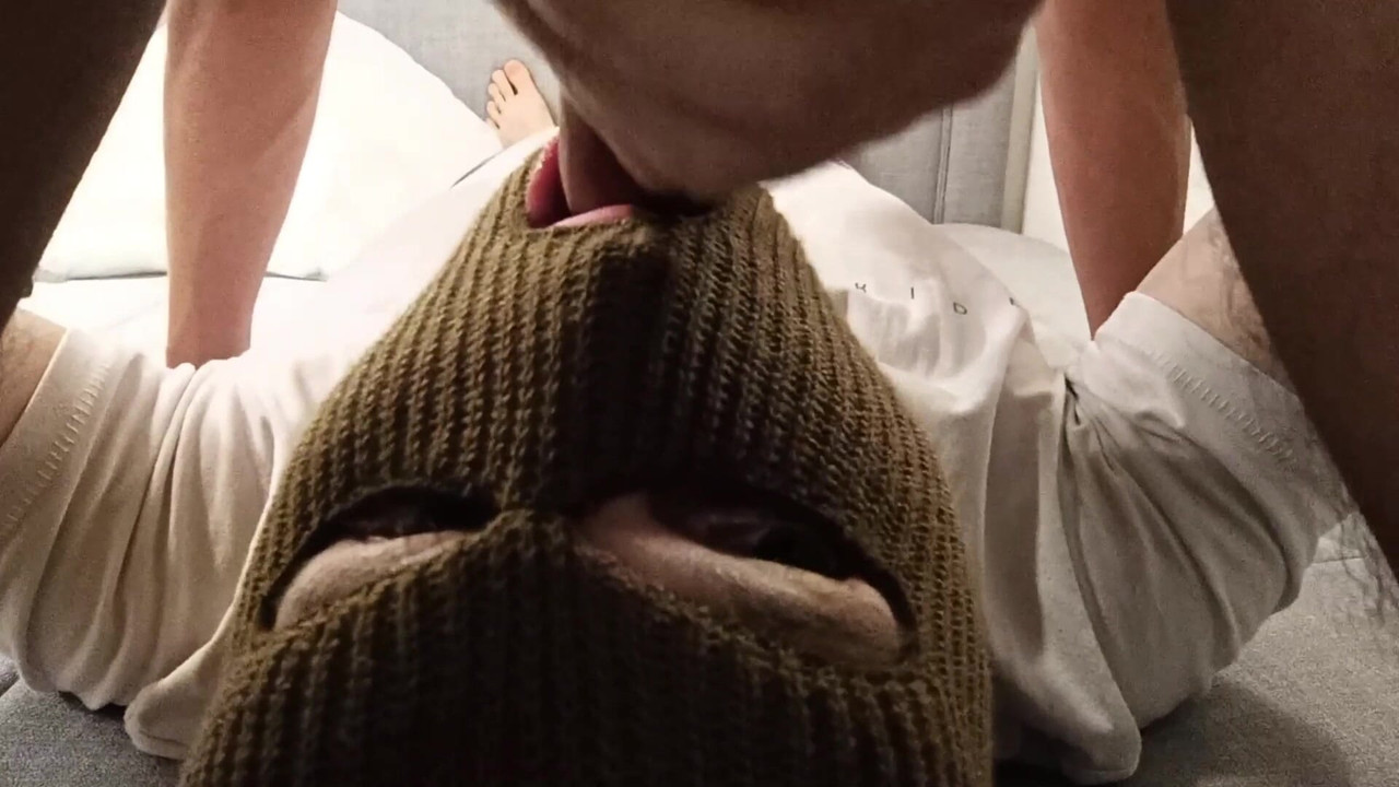 My friend Alex try to play with my dick