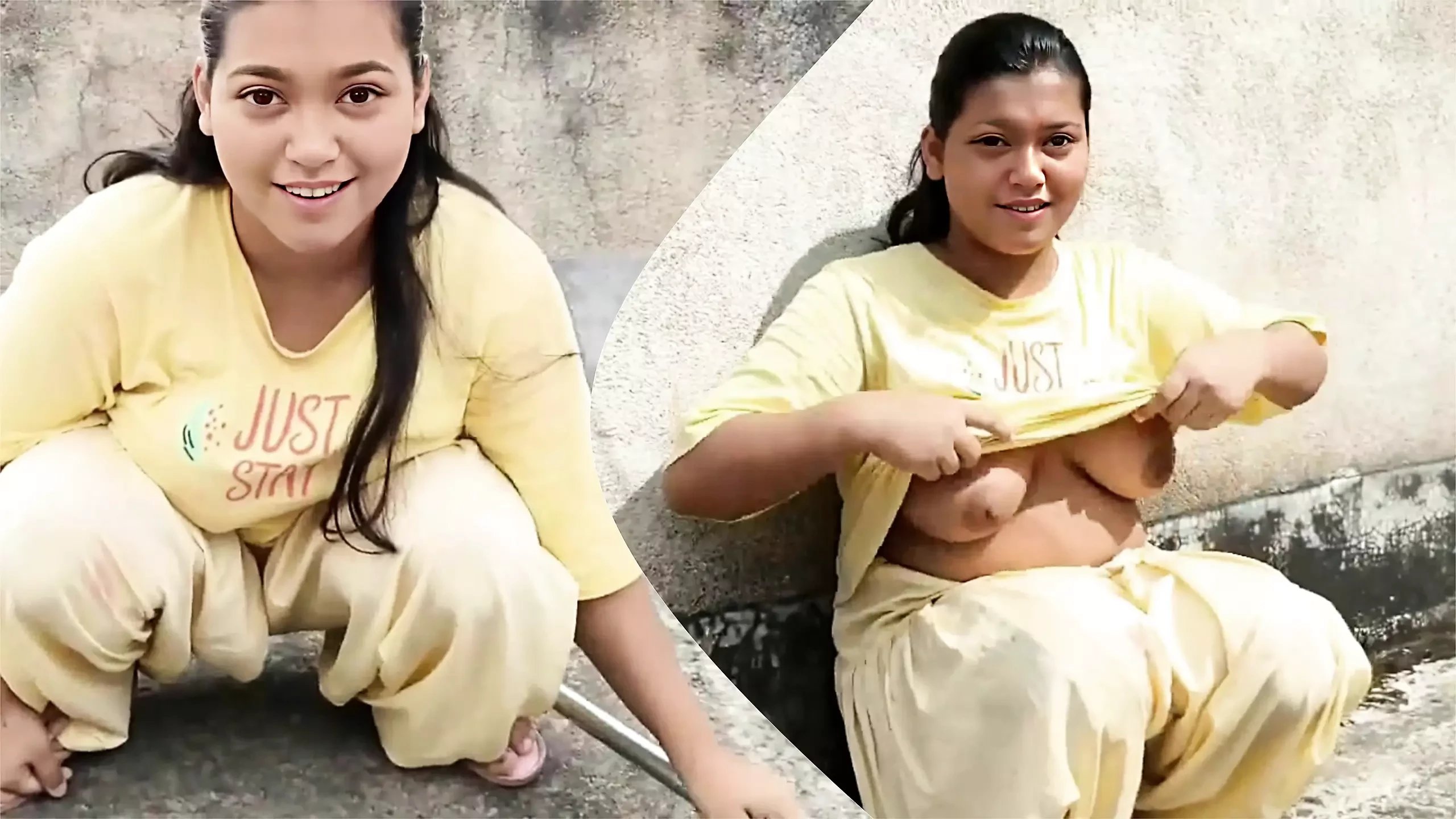 Romantika s mladou vdanou bhabhi na střeše, desi vesnická dívka venkovní hindština XXX sex video